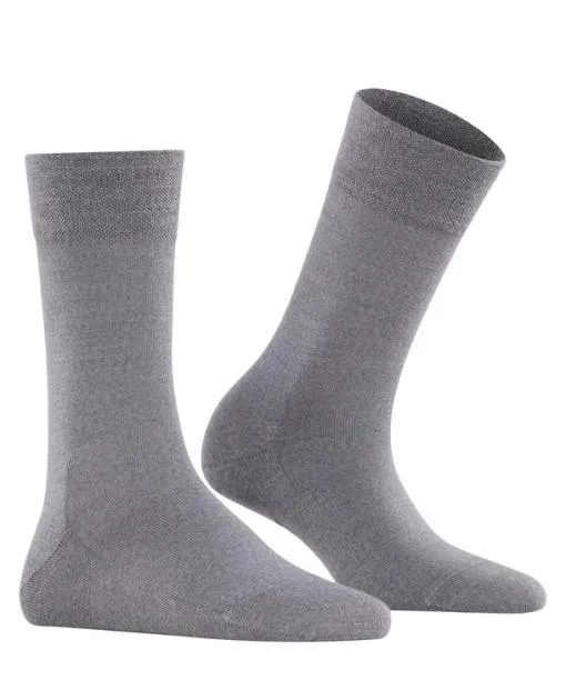 Women Sensitive Berlin Women Socks Light Grey Mel FALKE Functionals