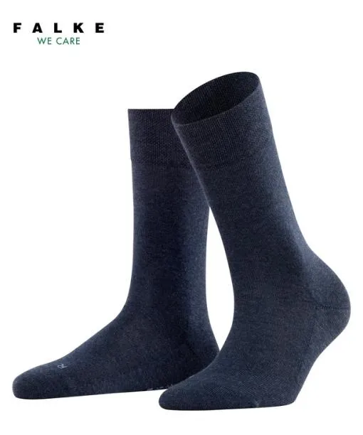 Women Sensitive London Women Socks Navy Mel FALKE Functionals