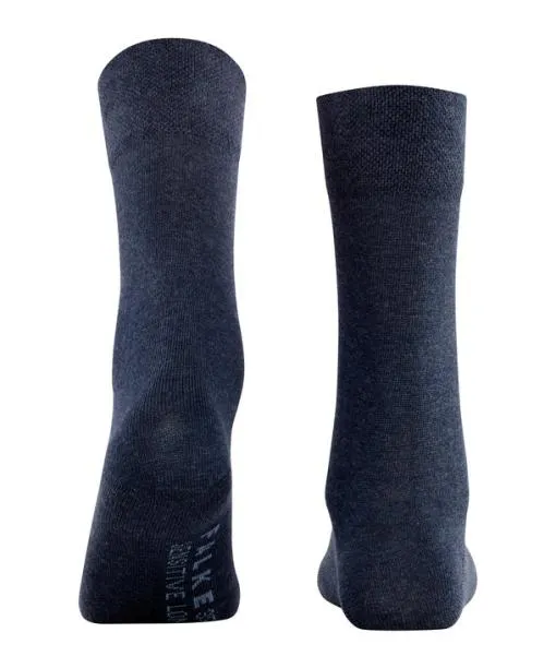 Women Sensitive London Women Socks Navy Mel FALKE Functionals