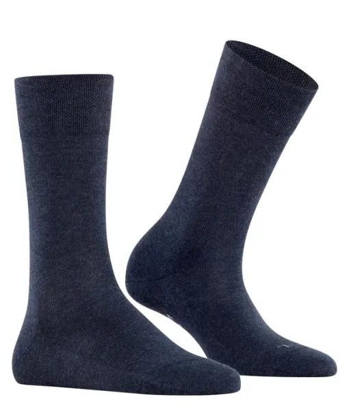 Women Sensitive London Women Socks Navy Mel FALKE Functionals