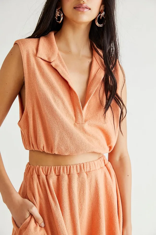 Women Sets Free People Ace Set Peach Pit