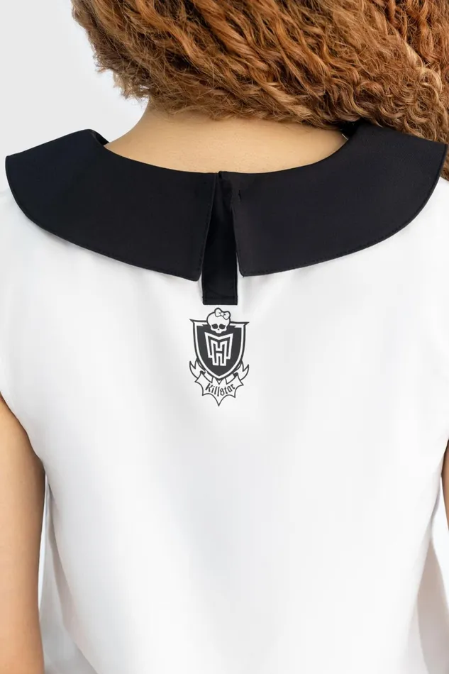 Women Shirts and Blouses Killstar Too Ghoul For School Blouse