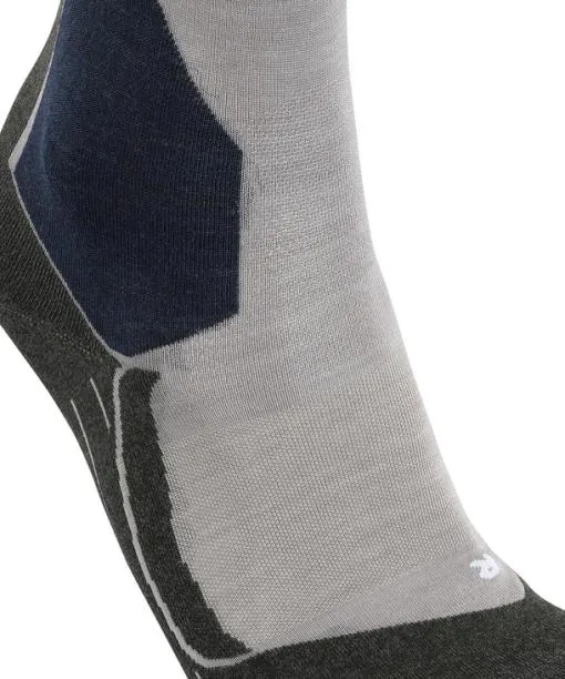 Women SK6 Pro Women Skiing Kneehigh Socks Mgrey Mel FALKE Ski Socks