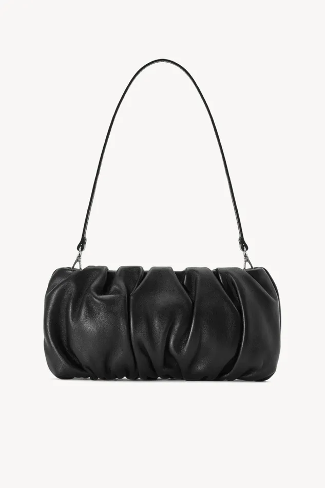 Women STAUD Clutches BEAN BAG BLACK