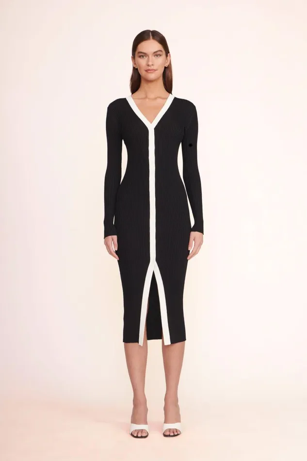 Women STAUD Dresses SHOKO SWEATER BLACK