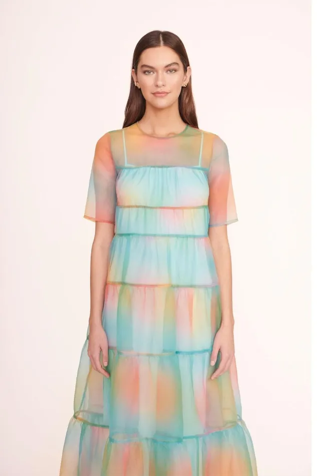 Women STAUD Occasion Dresses HYACINTH DRESS MULTI AURA