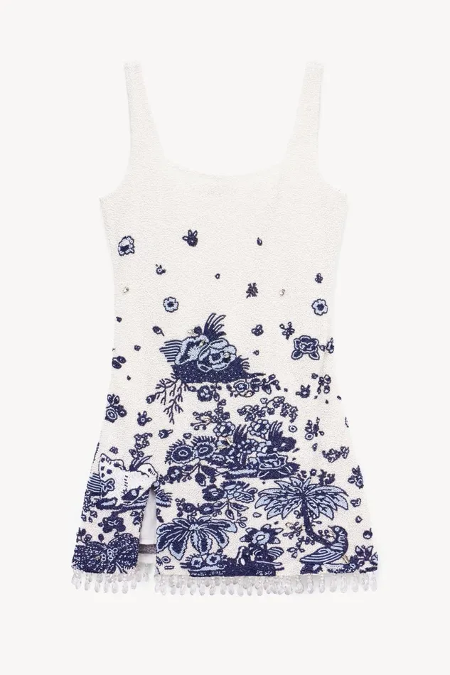 Women STAUD Occasion Dresses LE SABLE DRESS BLUE TOILE