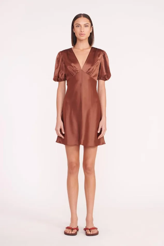 Women STAUD Occasion Dresses MINI MILLA DRESS CLOVE
