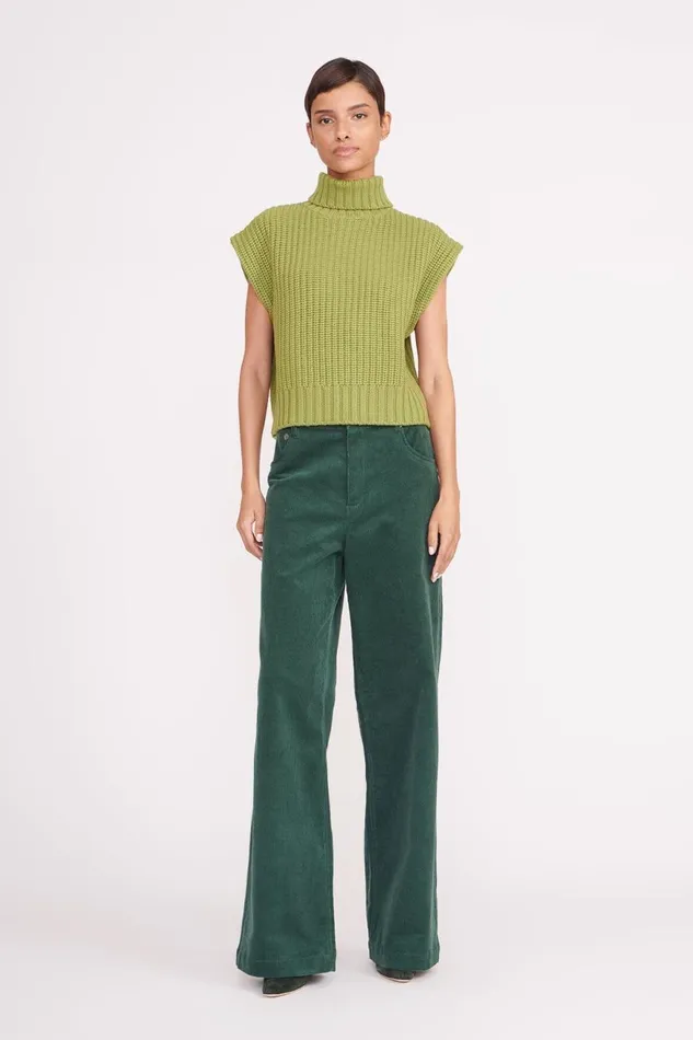 Women STAUD Pants and Shorts GRAYSON PANT PINE