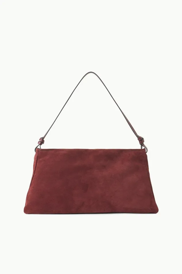 Women STAUD Shoulder VIVI SHOULDER BAG MAHOGANY SUEDE