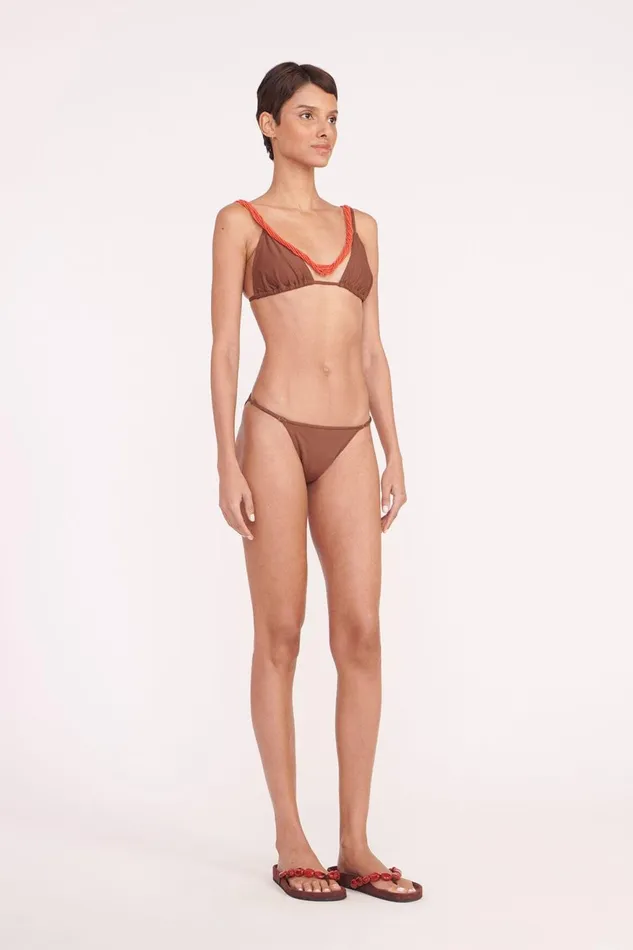 Women STAUD Swim SISLEY STRING BOTTOM CLOVE Women STAUD Swim SISLEY STRING BOTTOM CLOVE