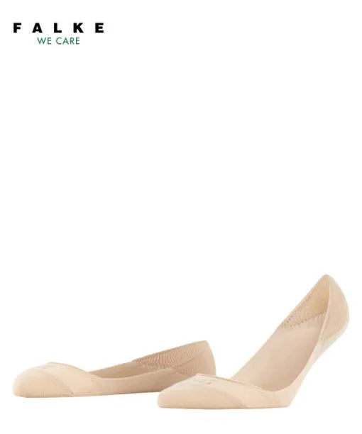 Women Step Medium Cut Box Women No Show Socks Cream FALKE No Show Socks
