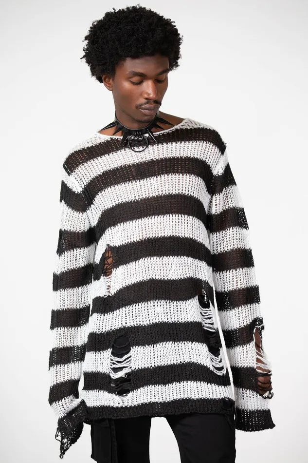 Women Sweaters Killstar Emo Knit Sweater