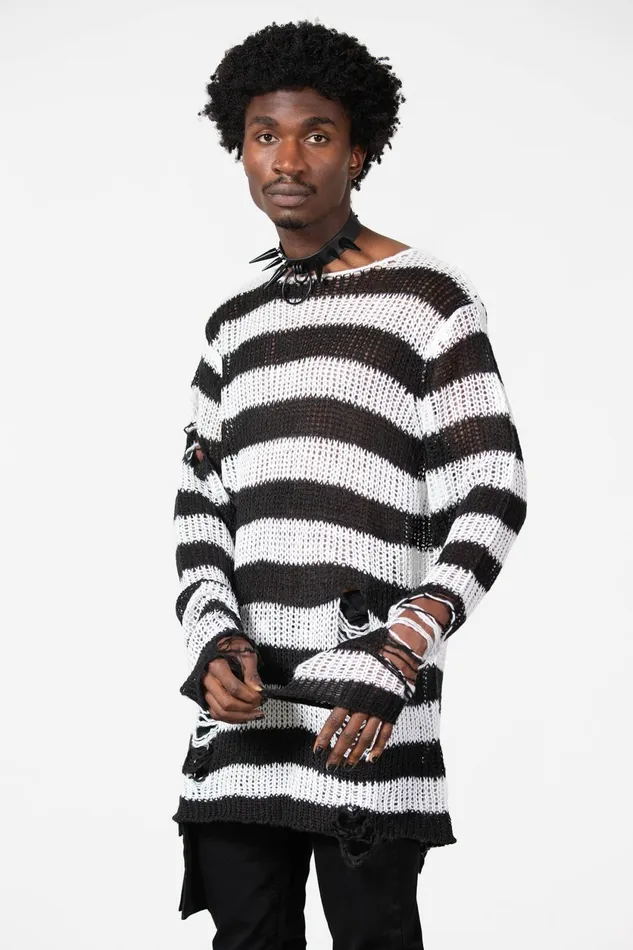 Women Sweaters Killstar Emo Knit Sweater