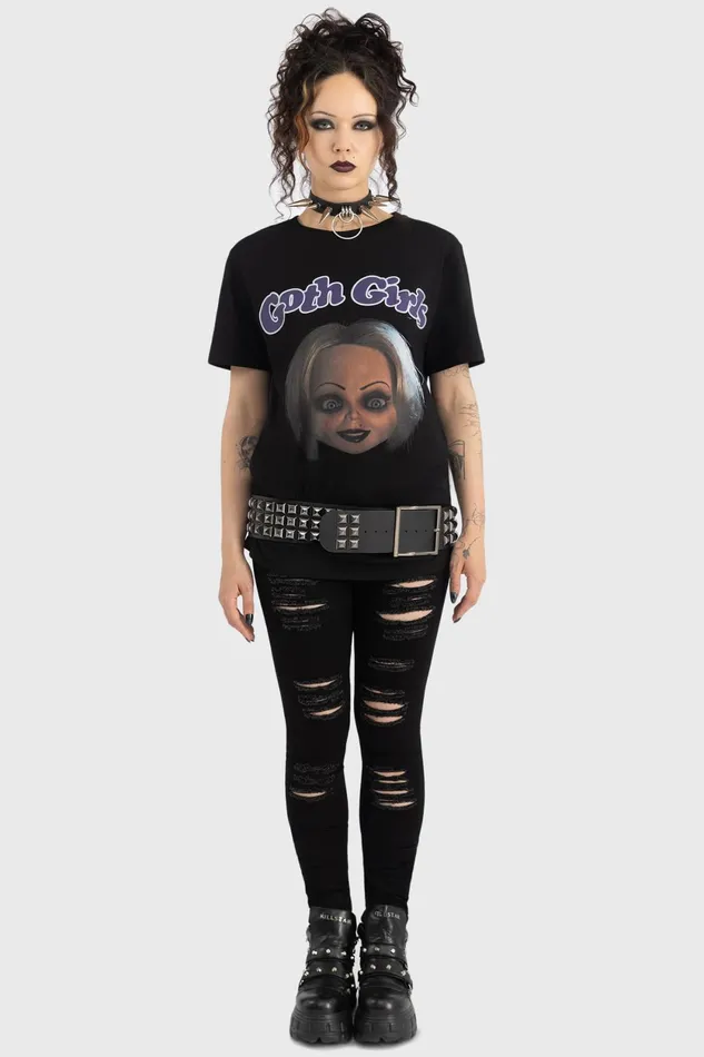 Women TShirts and Vests Killstar Goth Girls TShirt