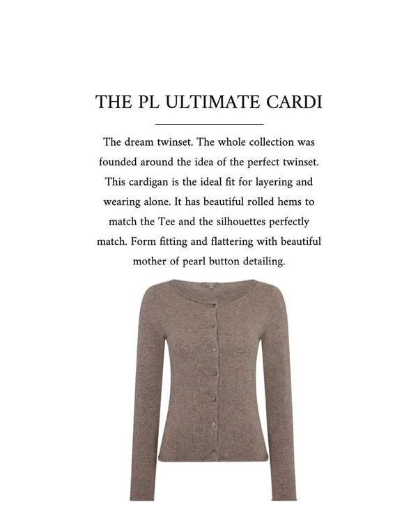Women The Peony Lim Ultimate CardiganIn Peony Oolong Peony Oolong NPeal Cardigans