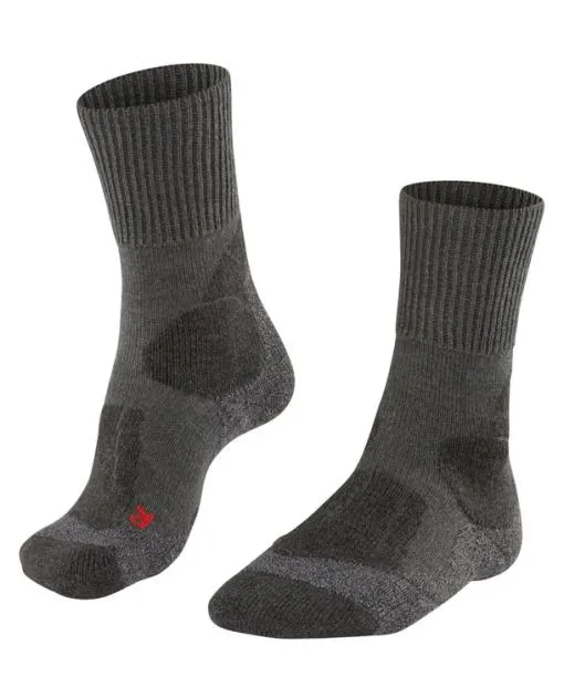 Women TK1 Adventure Women Trekking Socks Asphalt Mel FALKE Hiking Socks