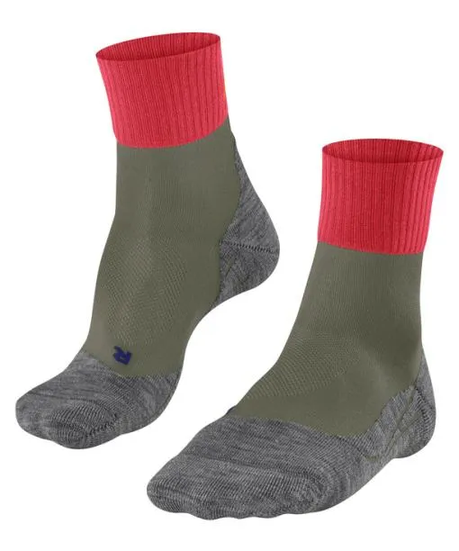 Women TK2 Explore Cool Short Women Trekking Short Sock Herb FALKE Hiking Socks