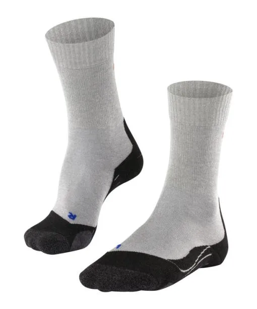 Women TK2 Explore Cool Women Trekking Socks Light Grey FALKE Hiking Socks