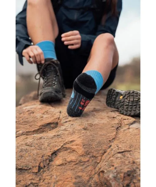 Women TK2 Explore Cool Women Trekking Socks Light Grey FALKE Hiking Socks