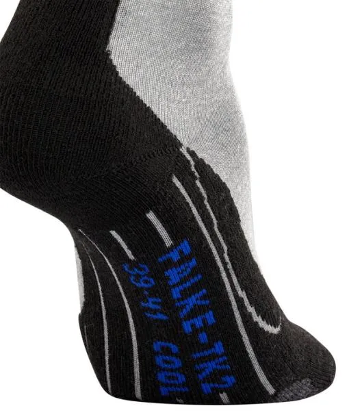 Women TK2 Explore Cool Women Trekking Socks Light Grey FALKE Hiking Socks