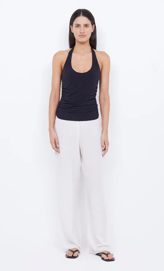 Women Tops Bec Bridge MYLA HALTER TOP Black
