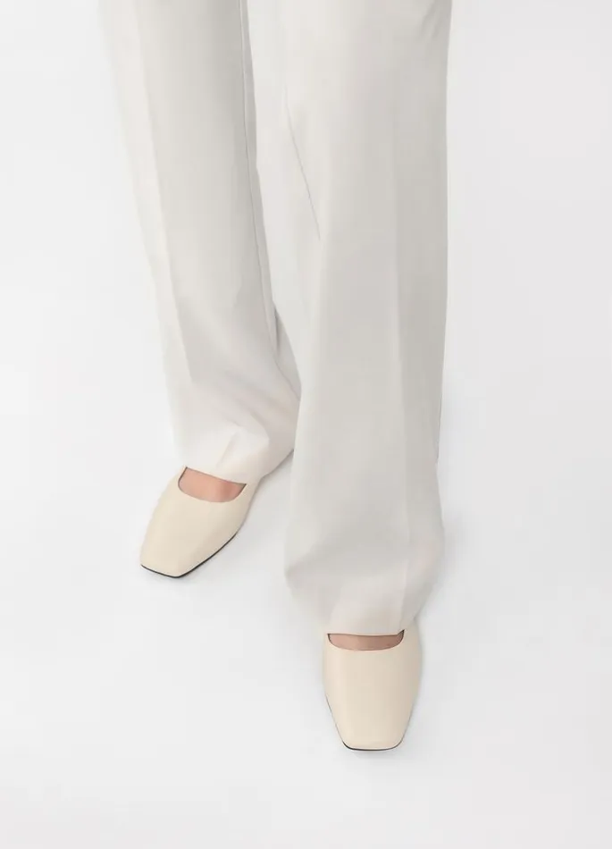 Women Vagabond Ballet Flats DELIA SHOES Offwhite Leather