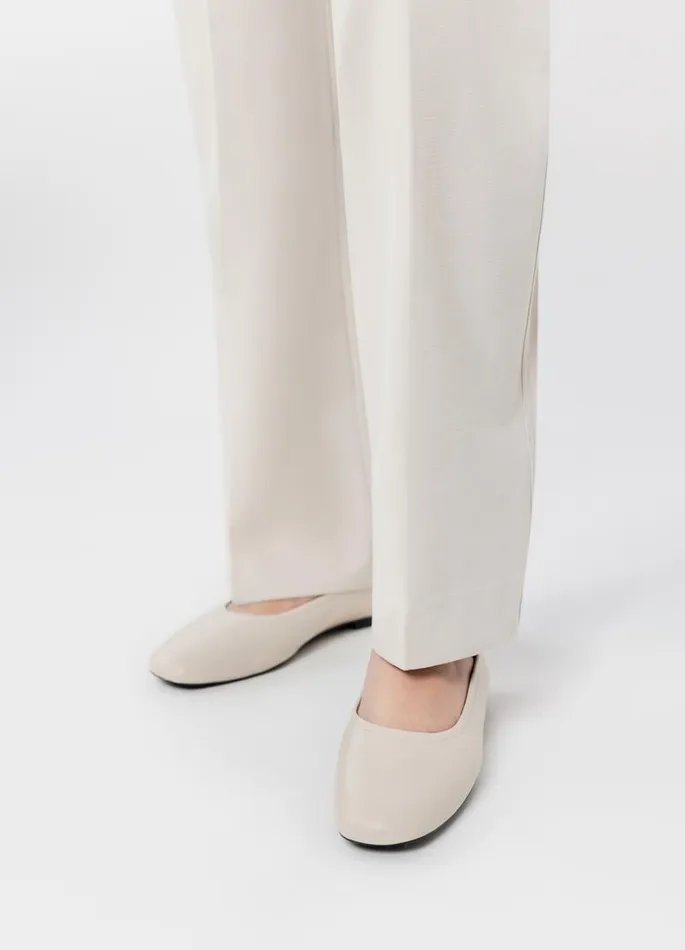 Women Vagabond Ballet Flats JOLIN SHOES Offwhite Leather