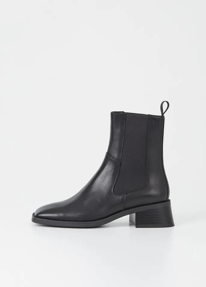 Women Vagabond Boots BLANCA BOOTS Black Leather