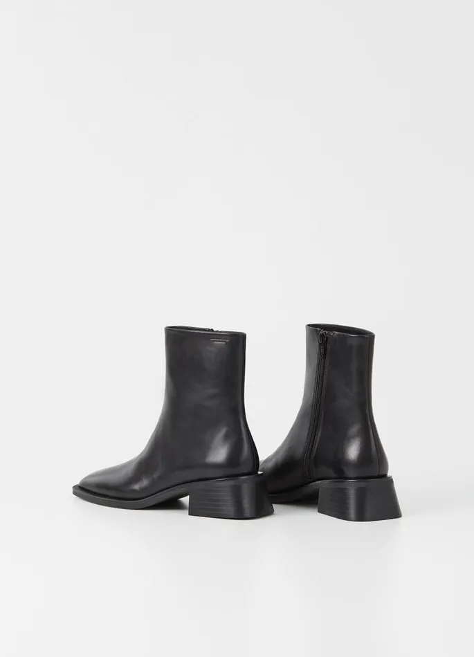Women Vagabond Boots BLANCA BOOTS Black Leather