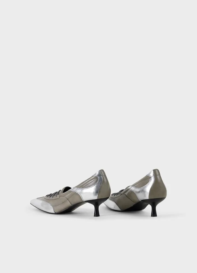 Women Vagabond Pumps LYKKE PUMPS Grey Leathercomb