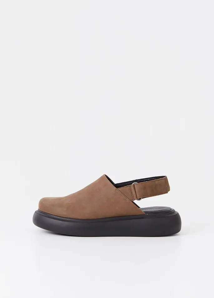 Women Vagabond Sandals BLENDA SANDALS Brown Nubuck