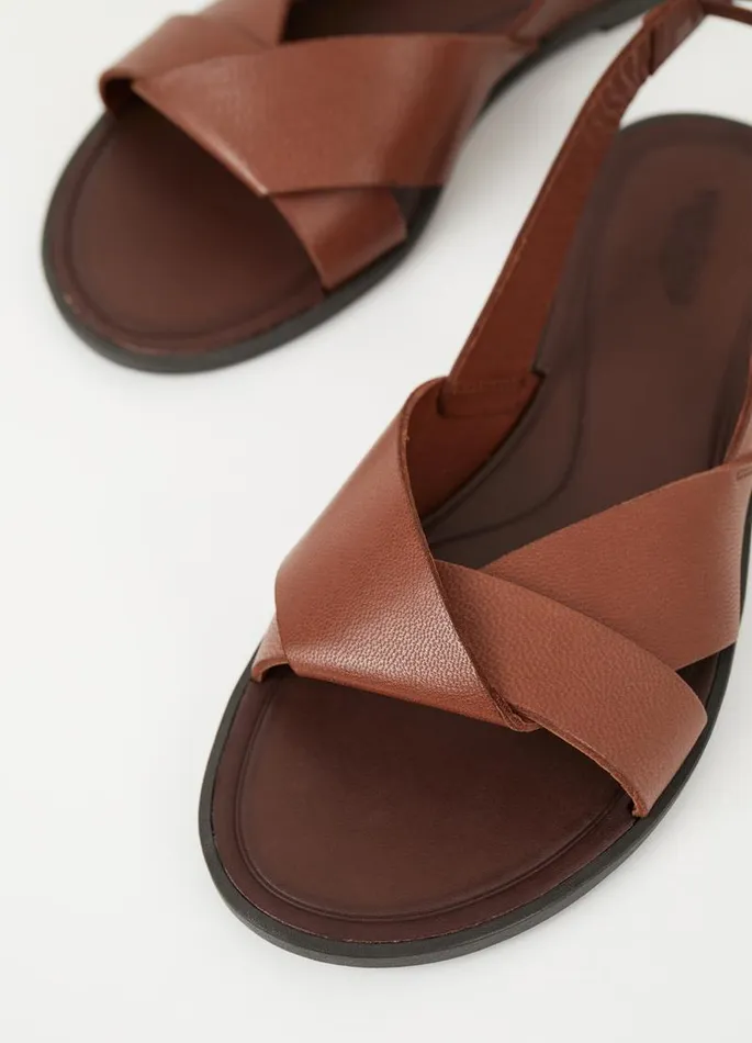 Women Vagabond Sandals TIA 20 SANDALS Brown Leather