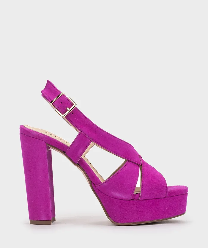 Women Walcourt Purple 8211 Heeled Sandals Pedro Miralles