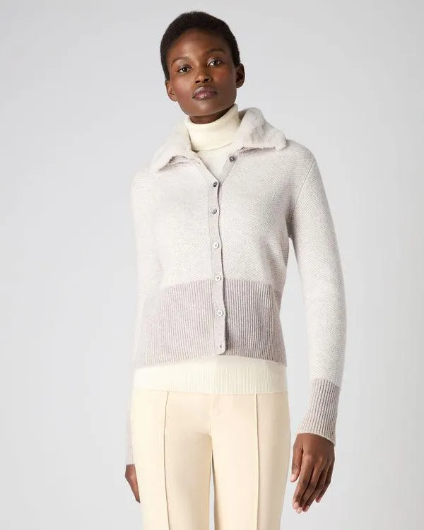 Women Women039s Herringbone Cashmere CardiganIn Sand Brown Sand Brown NPeal Cardigans Women Women039s Herringbone Cashmere CardiganIn Sand Brown Sand Brown NPeal Cardigans