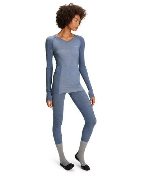 Women Women Long Sleeve Shirt WoolTech Light Capitain FALKE Long Sleeve Shirts