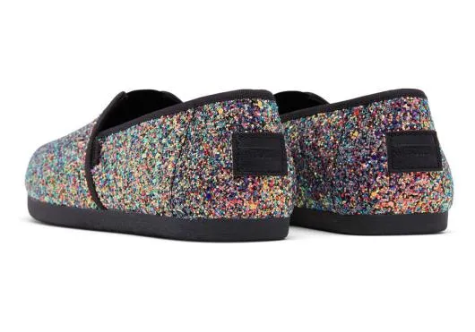 Women WomenAlpargata Black Chunky Glitter Black Chunky Glitter TOMS Exclusives