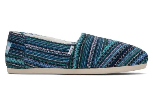 Women WomenAlpargata Blue Embroidered With Faux Fur Embroidered Navy TOMS Alpargatas Women WomenAlpargata Blue Embroidered With Faux Fur Embroidered Navy TOMS Alpargatas