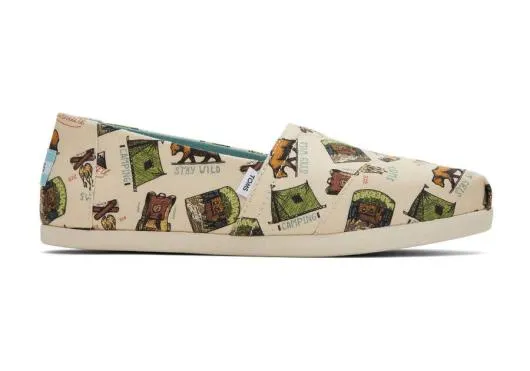 Women WomenAlpargata Camping Natural TOMS Alpargatas