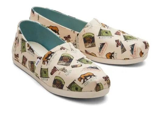 Women WomenAlpargata Camping Natural TOMS Alpargatas