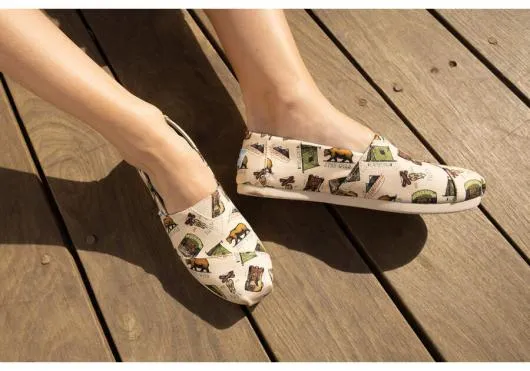 Women WomenAlpargata Camping Natural TOMS Alpargatas