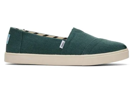 Women WomenAlpargata Cupsole Green Heritage Canvas Slip On Stormy Green TOMS Alpargatas Women WomenAlpargata Cupsole Green Heritage Canvas Slip On Stormy Green TOMS Alpargatas