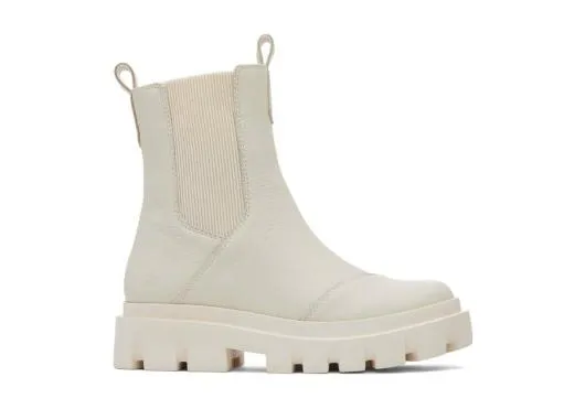 Women WomenRowan Light Sand Water Resistant Leather Boot Water Resistant Light Sand TOMS Boots and Booties