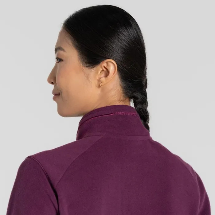Womens Full Zip Fleece Craghoppers Miska Plus II Jacket Beet Womens Full Zip Fleece Craghoppers Miska Plus II Jacket Beet