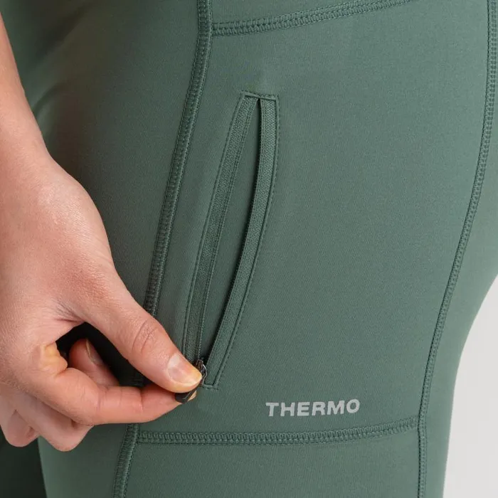 Womens Leggings Craghoppers Compression Thermal Leggings Frosted Pine Womens Leggings Craghoppers Compression Thermal Leggings Frosted Pine
