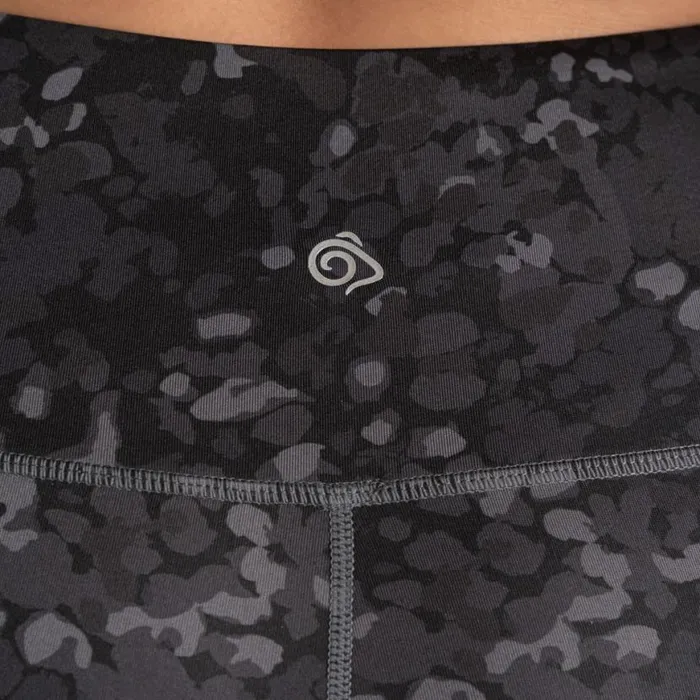 Womens Leggings Craghoppers Kiwi Pro Leggings Tonal Grey Print Womens Leggings Craghoppers Kiwi Pro Leggings Tonal Grey Print