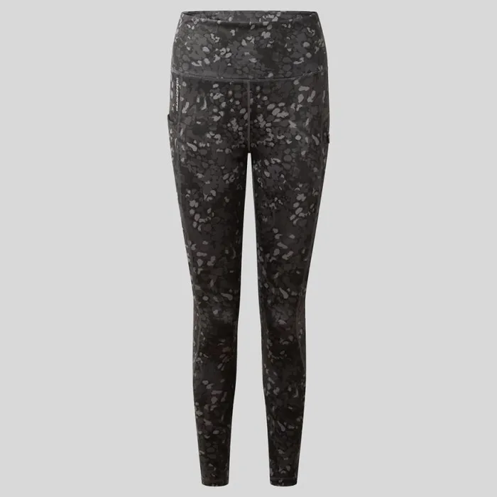 Womens Leggings Craghoppers Kiwi Pro Leggings Tonal Grey Print Womens Leggings Craghoppers Kiwi Pro Leggings Tonal Grey Print