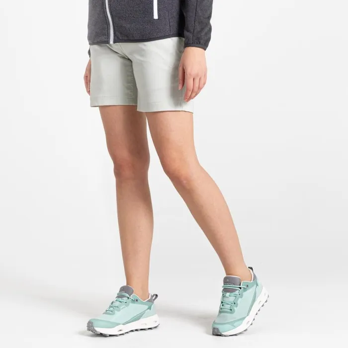 Womens Shorts Craghoppers Stretch Kiwi Pro III Shorts Dove Grey Womens Shorts Craghoppers Stretch Kiwi Pro III Shorts Dove Grey
