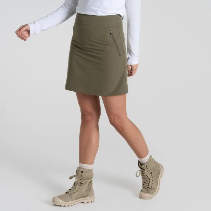 Womens Skirts and Dresses Craghoppers Nosilife Pro Skort II Wild Olive