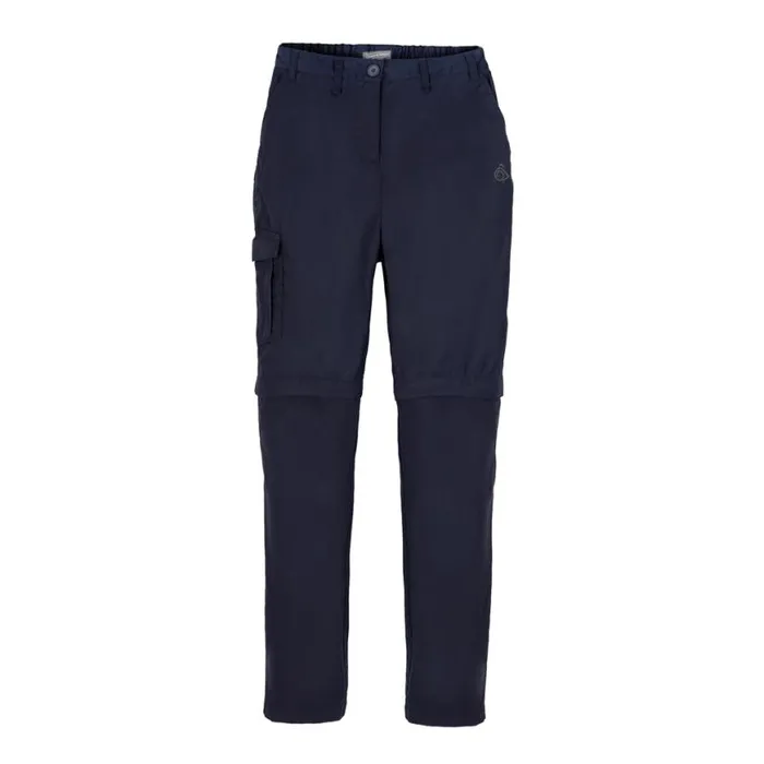 Womens Walking Trousers Craghoppers Expert Kiwi Convertible Trousers Dark Navy Womens Walking Trousers Craghoppers Expert Kiwi Convertible Trousers Dark Navy